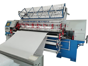 Machine à coudre multi-aiguilles pour la fabrication de matelas, point noué informatisé avec composants essentiels : roulement et moteur - Product Image 4