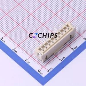 WAFER-XH2.54-9PLB Wire-to-Board Pin Header SMD,P=2.5mm Connector 1x9P 2.5mm Vertical Mount XH - Product Image 2