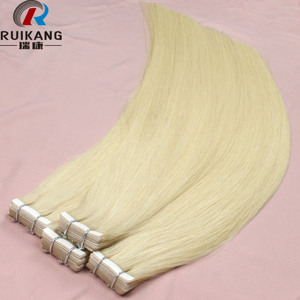 Extensiones de Cabello 100% Humano con Cinta Adhesiva, Ash Mona, Cabello Indio, Trama Invisible, Rizado, Mini, Virgen, Brasileño, Ombre 2019 - Product Image 4