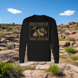 T-shirt à manches longues Paleontology Rocks Earth Science pour adulte, unisexe, col rond, imprimé numérique - Product Image 3