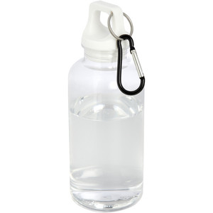 Botella de agua de plástico reciclado RCS certificada de 400 ml con Oregon Clip Sustainable Borraccia - Product Image 1