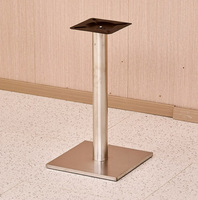 Tabouret de bar moderne personnalisé au design minimaliste, pieds de table à manger, supports en fonte plaqués or, base en acier inoxydable