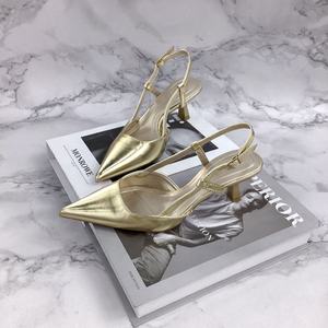 <strong>S</strong> Pu Rubber Heels <strong>Women</strong> Single Shoes Pointed <strong>Closed</strong> <strong>Toe</strong> <strong>Closed</strong> <strong>Toe</strong> Superfi Patent Leather Ladies Female Shoes Heeled <strong>Sandals</strong> - Product Image 2