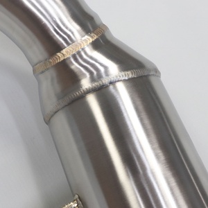 High Quality Downpipe for Mercedes-Benz C300 M274 BENZ C CLASS M274 E63 Amg W212 W205 Header SS304 Exhaust Header with Drum - Product Image 6