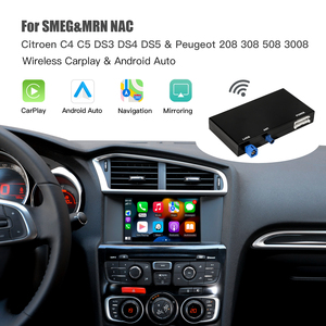CARABC - Interfaz Inalámbrica <span class=keywords><strong>Apple</strong></span> <span class=keywords><strong>CarPlay</strong></span> y Android Auto para Peugeot <span class=keywords><strong>Citroen</strong></span> SMEG&MRN Nac, <span class=keywords><strong>CarPlay</strong></span>, Mirrorlink, Multimedia - Product Image 2