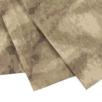 Tissu camouflage imprimé TC 80/20 Ripstop Slub Plaid ignifuge, résistant aux déchirures, imperméable, pour uniforme et usage extérieur
