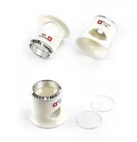 Professionnel 3-en-1 5X 10X 15X loupe essentielle montre-bracelet outils de réparation et pièces