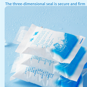 Logo ile buz jel paketi tedarikçisi geri dönüşüm kimyasal spor toksik olmayan jel buz paketi - Product Image 4