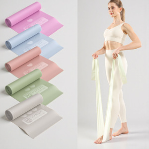 Bande de Résistance Qianxi Yoga en TPE Léger et Durable pour Entraînement de Fitness, Étirements et Remodelage Corporel Féminin - Product Image 4