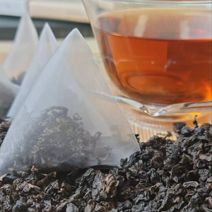 Siyah Oolong üçgen çanta çay poşeti kaynak fabrika doğrudan satış toptan Oolong çay - Product Image 5