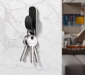 Mini forte autoadesivo <span class=keywords><strong>appendiabiti</strong></span> a muro universale gancio <span class=keywords><strong>adesivi</strong></span> per chiave cavo di ricarica auricolare per auto accessori interni per auto - Product Image 4