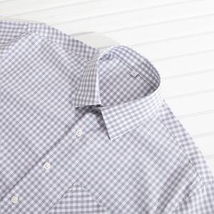 <span class=keywords><strong>Camicia</strong></span> Estiva Casual da <span class=keywords><strong>Uomo</strong></span> di Design Personalizzato, Alta Qualità, 100% Cotone, a <span class=keywords><strong>Quadri</strong></span>, Riduzione delle Pieghe, Traspirante, Assortita - Product Image 3