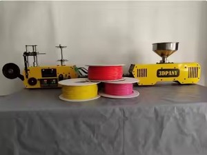 Mini Extrusora de Escritorio, Línea de Extrusión Pequeña para Plástico, para Laboratorio, Máquina de Fabricación de Filamento para Impresión 3D, Automática, de un Solo Tornillo - Product Image 6
