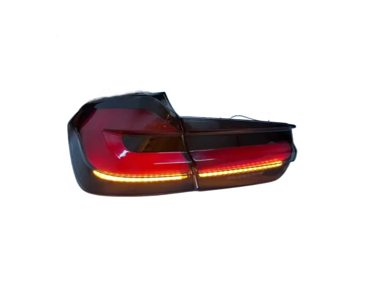 Nâng cấp lên 5 Series G30 Nhìn phong cách dẫn đèn hậu đèn hậu phía sau trở lại ánh sáng cho BMW 3 Series F30 F35 đuôi đèn ánh sáng 2012-2018