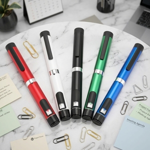 Reusable V4 Metal Injection <b>Pen</b> with Glass Vial Rubber Stopper Precision Dose Click Mechanism <b>Pen</b> Injector for Daily Dosing - Product Image 1