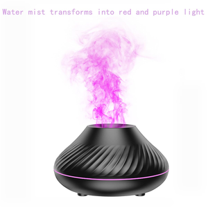 เครื่องเพิ่มความชื้นในอากาศแบบพกพา รุ่น New Flame พร้อมพอร์ต USB ใช้เป็นเครื่องกระจายกลิ่นหอมในห้อง สร้างละอองน้ำหอม ใช้กับน้ำมันหอมระเหย - Product Image 3
