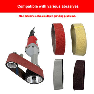 เครื่องขัดสายพานแบบมือถือ เครื่องขัดทรงกระบอก เครื่องเจียรแบบถัง เครื่องเจียรโค้ง เครื่องขัดสายพานไฟฟ้าสำหรับงานหนัก - Product Image 5