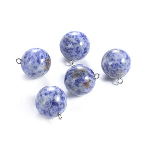 <span class=keywords><strong>Sauge</strong></span> Améthyste Boule Pendentif pour <span class=keywords><strong>la</strong></span> Fabrication De Bijoux De Collier - Product Image 5