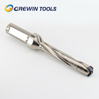 Forets de tournage CNC Grewin U 2D/3D/5D indexables, haute performance rapide, durée de vie prolongée Wc14-42-C25*3D