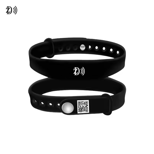 Durable Reuse Custom NFC RFID Bracelet Adjustable RFID NFC Wristbands