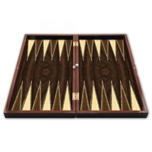 Poliéster nogal Backgammon Conjunto grande - Product Image 3