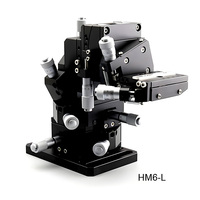 HM6 XYZ 6 axes combinaison assemblage étape de déplacement étape de réglage de Fixation de Table de scène manuelle avec bouton de tête micrométrique