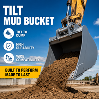 Produsen Profesional Bucket Pembersih Parit Excavator 3-40 Ton untuk Penggali Konstruksi dan Bucket Pembersih Lumpur