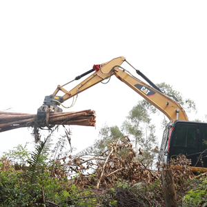 Excavatrice 75 80 85 avec grappins rotatifs à 360° pour bois et grumes - Product Image 1