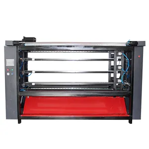 Prix raisonnable longue durée de fonctionnement coupe uniformément une fois moulage tissu tissé machine de refendage à ultrasons