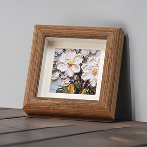 Handmade <span class=keywords><strong>Mini</strong></span> Hình Ảnh Khung gỗ vuông hộp gói thiết lập hình ảnh đứng UV in trang trí nội thất trẻ em <span class=keywords><strong>Mini</strong></span> mộc mạc khung ảnh - Product Image 5