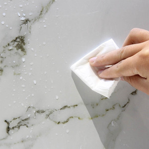 Ventes d'usine, panneaux muraux décoratifs <span class=keywords><strong>en</strong></span> marbre PVC avec revêtement UV, design brillant - Product Image 1