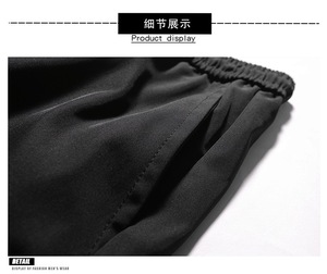 Pantalon de survêtement léger et imperméable personnalisé de haute qualité pour hommes, style <span class=keywords><strong>cargo</strong></span>, vente en gros - Product Image 6