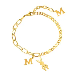 Melhor design elegante moda joias pulseiras e braceletes ouro cheio de jóias