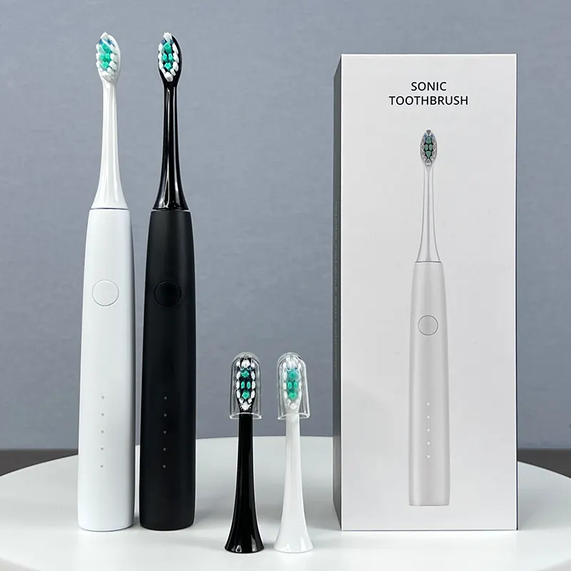 高品質電動ソニック歯ブラシ充電式歯ブラシ中国深圳スマート電動歯ブラシ