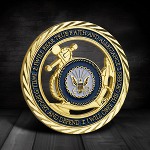 Quà lưu niệm tùy chỉnh chúng tôi đồng xu danh dự Can Đảm cam kết mạ Vàng kỷ niệm món quà lưu niệm yêu nước thách thức tiền xu - Product Image 2