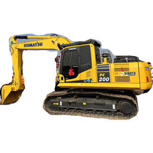 Excavadora Usada KOMATSU PC200-8 de 20 Toneladas, Excavadora Hidráulica de Orugas de Segunda Mano, PC240 PC120, Venta Directa de Fábrica, Entrega Global - Product Image 1