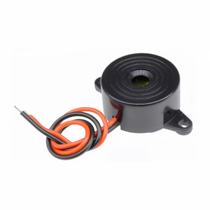 Buzzer piézoélectrique actif à son continu SFM-20B 12V à haut niveau sonore 12x9,5mm - Product Image 1