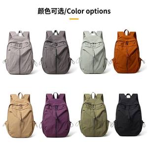 Hashi Casual Sports <b>Backpack</b> 20-35L <b>Waterproof</b> Unisex Travel School Bag Solid Color - Product Image 2