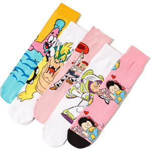 WZ171 nuovissimi calzini <span class=keywords><strong>divertenti</strong></span> <span class=keywords><strong>uomo</strong></span> tubo cotone calzino Casual da <span class=keywords><strong>uomo</strong></span> in cotone <span class=keywords><strong>calze</strong></span> Anime gatto topo alto equipaggio per l'autunno - Product Image 4