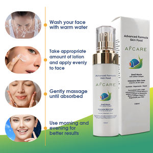 OEM <span class=keywords><strong>kozmetik</strong></span> günlük kullanım 100ml salyangoz bitkisel anti-akne yüz losyonu Niacinamide Paraben içermeyen nemlendirici onarım kollajen krem - Product Image 4