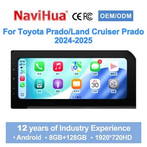 Navihua New Arrival 12.3'' Android Car Radio for Toyota Prado LC250 2024 2025 Multimedia DSP Auto <b>Stereo</b> GPS Navigation Player - Product Image 1