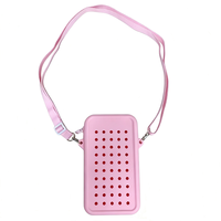 Sac de plage Chinfai Stock pour femme, ultra-léger, en silicone, avec trous DIY, sac polyvalent très tendance pour la plage