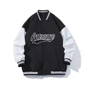 Fashion Brand Baseball <b>Jacket</b> Men Spring Autumn New Style Customizable Loose Casual <b>Pilot</b> <b>Jacket</b> Coat Trendy Fashion Coat - Product Image 2