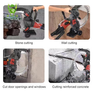Herramientas manuales Nueva herramienta cortadora de sierra de hormigón para corte de pared de ladrillo Máquina cortadora de pared de sierra de anillo multifuncional - Product Image 3