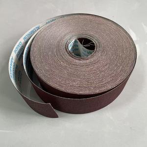 Cuộn giấy nhám 80 grit JB-5, khổ 115mm, loại hộp mực, dùng để mài kim loại, gỗ, làm từ nhôm oxit thép, mã TJ113 - Product Image 3