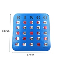Kartu Bingo Jumbo Berkualitas Tinggi dengan Tab Besar, Mudah Dibaca dan Berwarna-warni