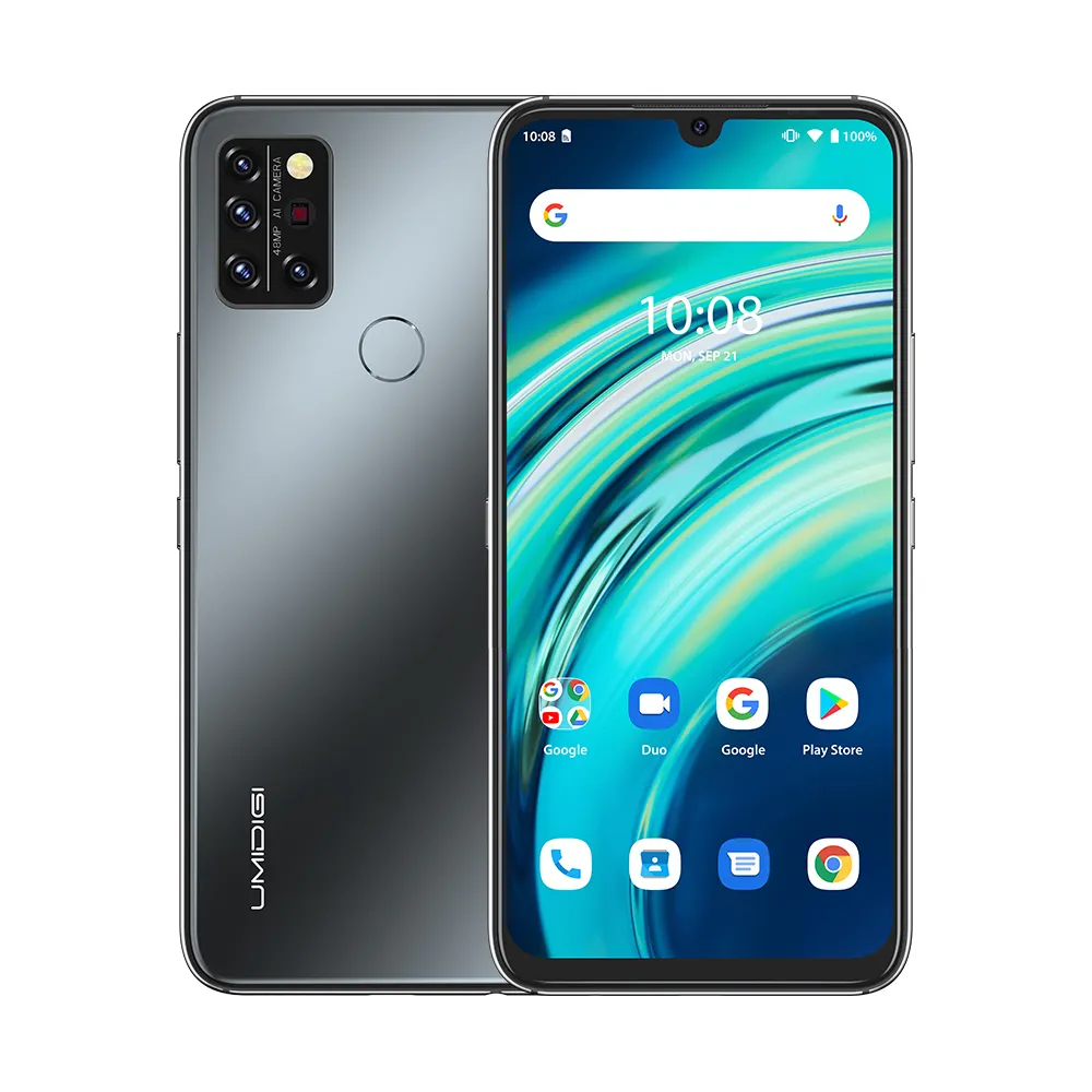 Global UMIDIGI A9 Pro Smartphone 48MP Quad Camera 24MP Selfie Camera 6GB 128GB Helio P60 Octa Core 6.3" FHD+ Cellphone