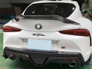 Aileron arrière en fibre de carbone de style V personnalisé pour <span class=keywords><strong>Toyota</strong></span> GR <span class=keywords><strong>Supra</strong></span> <span class=keywords><strong>MK5</strong></span> A90 A91 2021, spoiler de coffre - Product Image 4