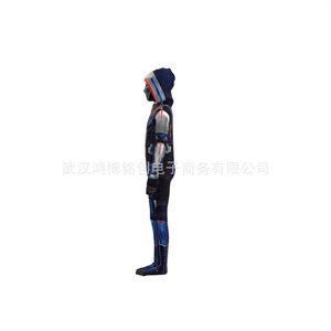 Traje de Cosplay Thunder Commando Taskmaster Red Guard Onesie Bodysuit Azul para Hombre, Disponible para Halloween - Product Image 3