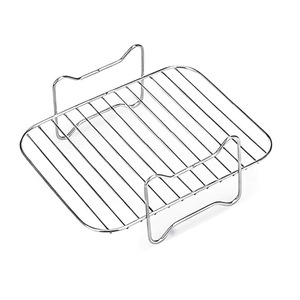 2 gói thép không gỉ Nồi chiên không khí kệ cho 8-qt lớn Dual Zone kim loại BBQ phụ kiện - Product Image 6